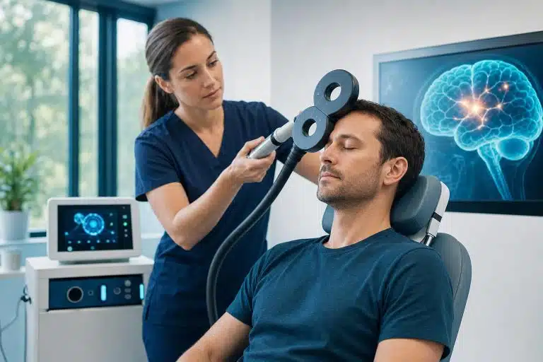 Estimulação magnética transcraniana em contexto de reabilitação neurológica após traumatismo craniano